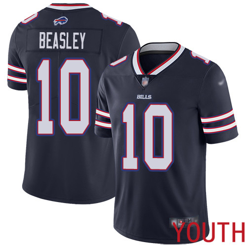 Youth Buffalo Bills #10 Cole Beasley Limited Navy Blue Inverted Legend NFL Jersey